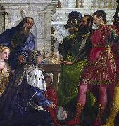 Paolo  Veronese Family of Darius before Alexander oil painting artist